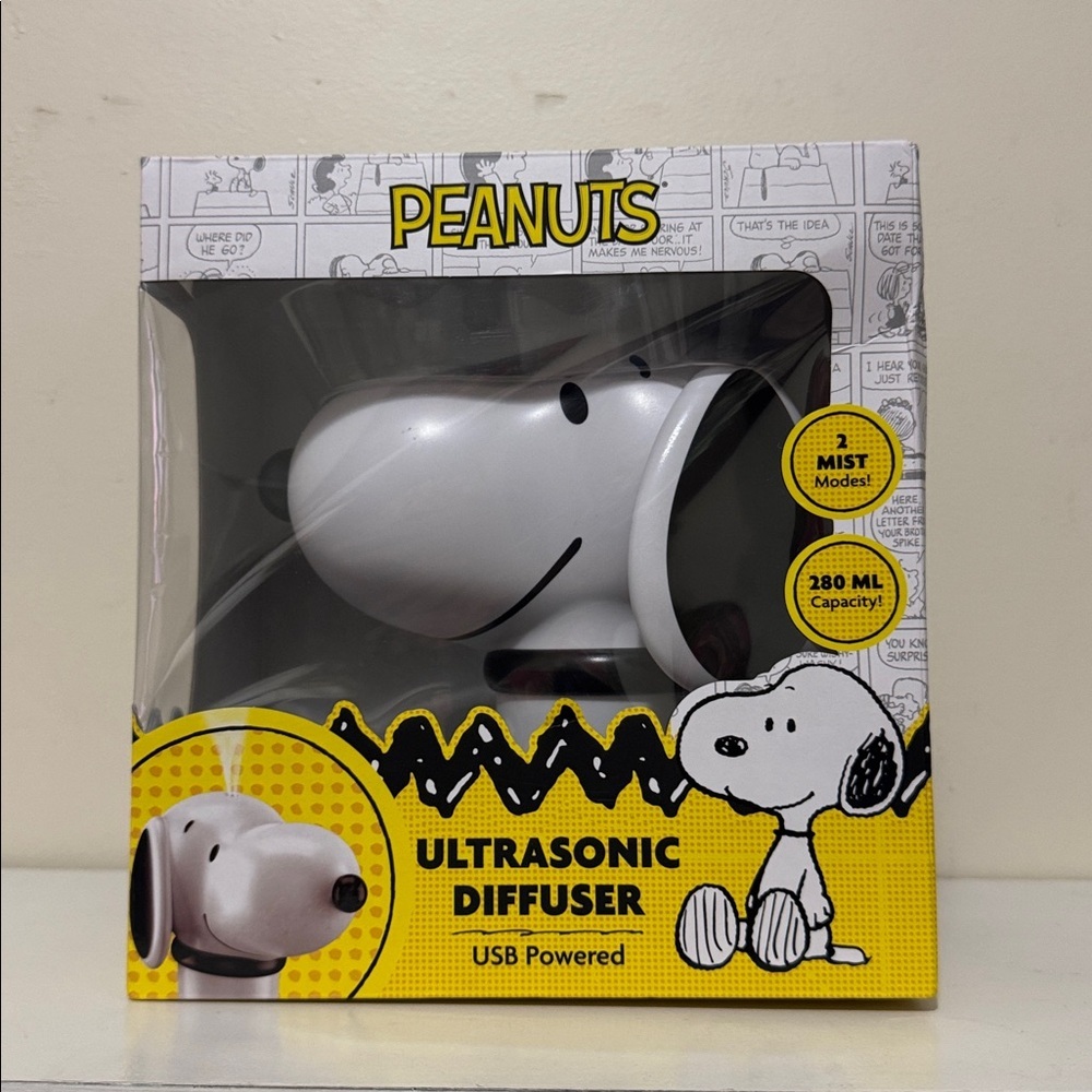 New in box Peanuts Snoopy USB Diffuser - White and Black
TP0308